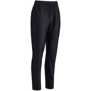 G/FORE Black Relaxed Fit Tech Nylon Track Golf Pants Drawstring M